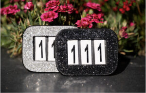 Hoofdstelnummers glitter