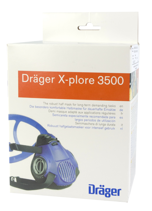 Dräger X-plore 3500 (Halfgelaatsmasker - M) - Afbeelding 3