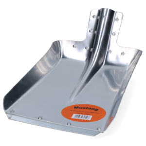 Schop Mustang aluminium los, 33 cm breed