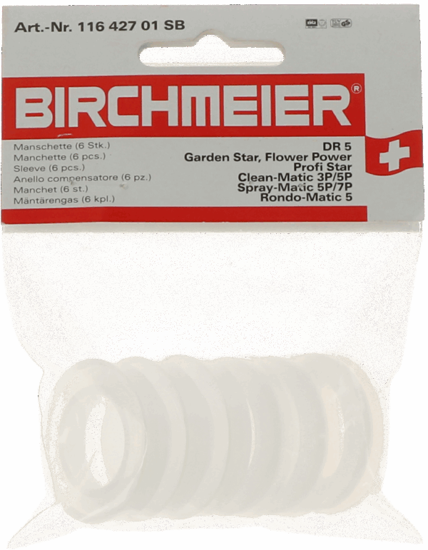 Birchmeier Zuigerringen (per 6 stuks) (1 set)