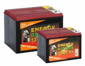 Batterij EG super 9V / 55Ah (H11,5 x L16,5 x B11,2 cm)