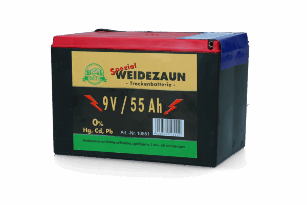 Batterij EG super 9V / 55Ah (H11,5 x L16,5 x B11,2 cm) - Afbeelding 3