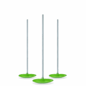 Twist butler net 125 cm 3 x stangen los