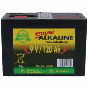 Batterij Durobat 9V / 120Ah (H11,4 x L16,6 x B11,2 cm)