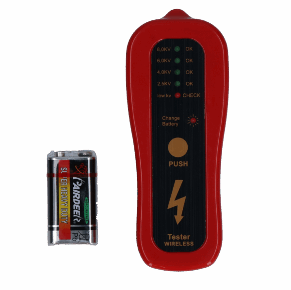 Afrast tester met LED signaal