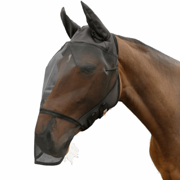 Vliegenmasker met halster Pony