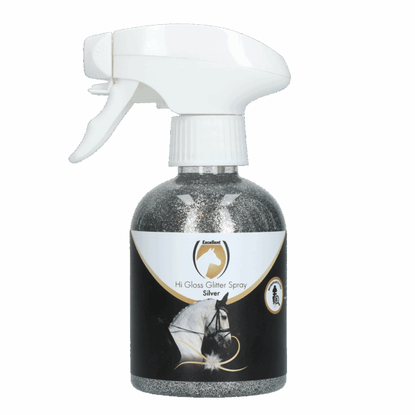 Excellent Horse Hi Gloss Glitter Spray Silver 250 ml (250 ml)