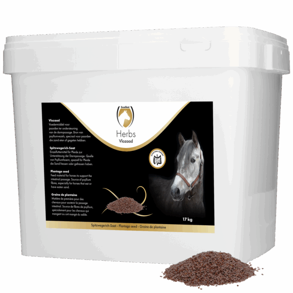 Excellent Herbs Vlozaad (Psylliumzaad) (17 KG)